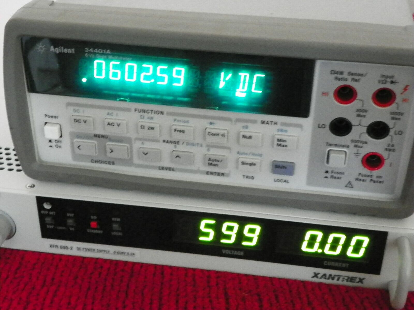 Xantrex XFR600-2 DC programmable power supply Xantrex XFR600-2 DC programmable power supply
